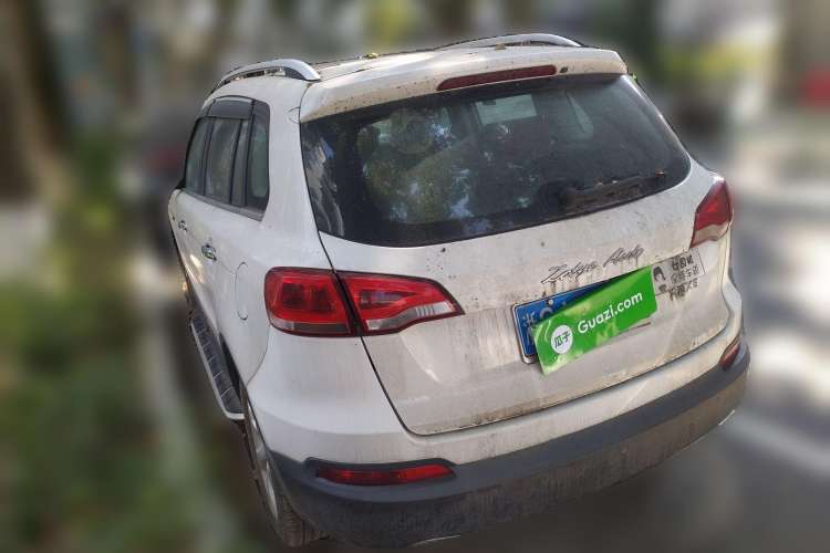 Used Zotye Domy X5 2015 1.5T Manual Luxury Version China IV Standard Rear Left 45 Deg