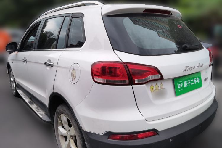 Used Zotye Domy X5 2015 1.5T CVT ZhiXian Model China IV Standard Rear Left 45 Deg