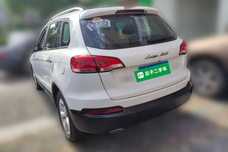 Used Zotye Domy X5 2015 1.5T CVT ZhiXian Model China IV Standard Rear Left 45 Deg