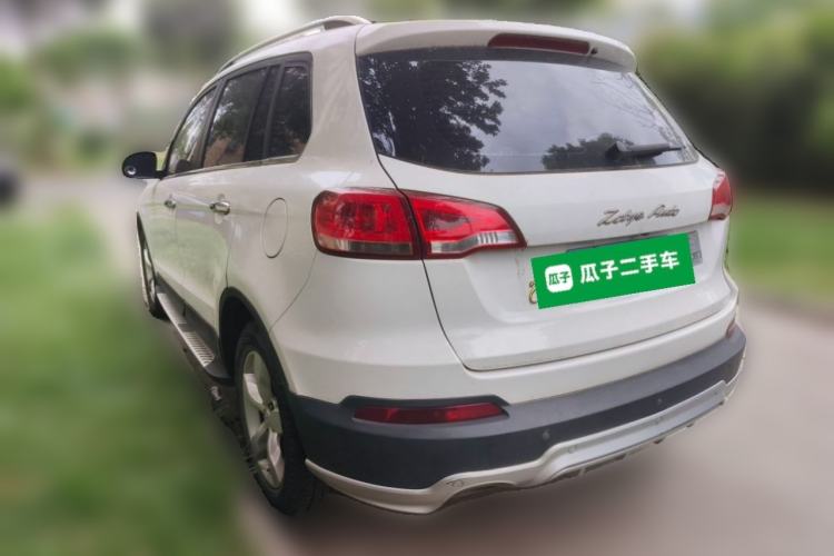 Used Zotye Domy X5 2015 1.5T Manual Luxury Model China V Standard Rear Left 45 Deg