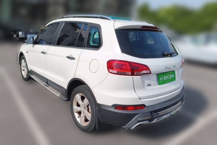 Used Zotye Domy X5 2015 1.5T CVT ZhiXian Model China IV Standard Rear Left 45 Deg