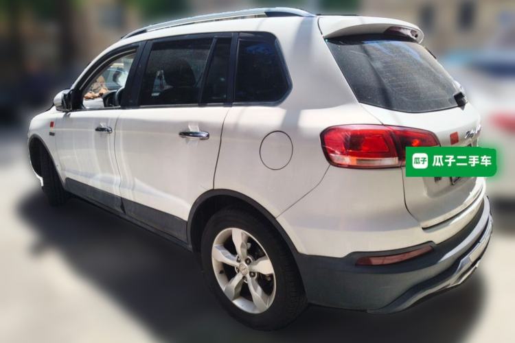 Used Zotye Domy X5 2015 1.5T CVT ZhiXian Trim China V Standard Rear Left 45 Deg