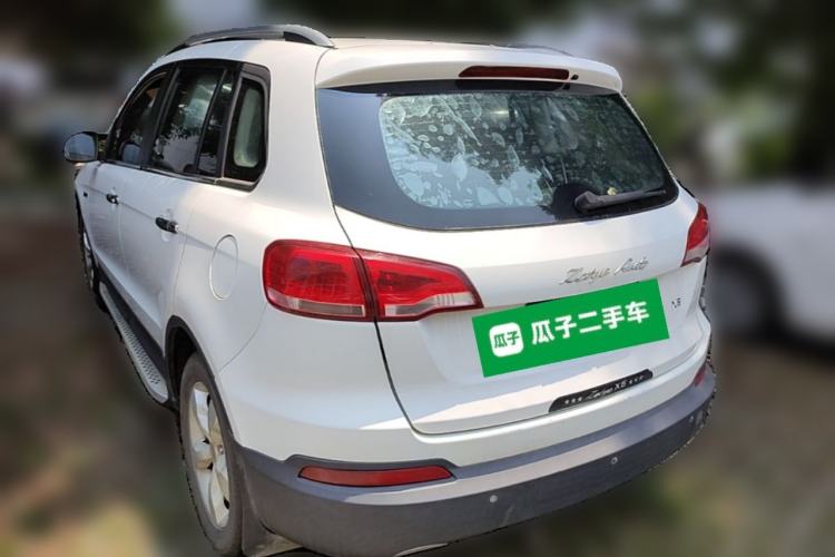 Used Zotye Domy X5 2015 1.5T CVT ZhiXian Model China IV Standard Rear Left 45 Deg