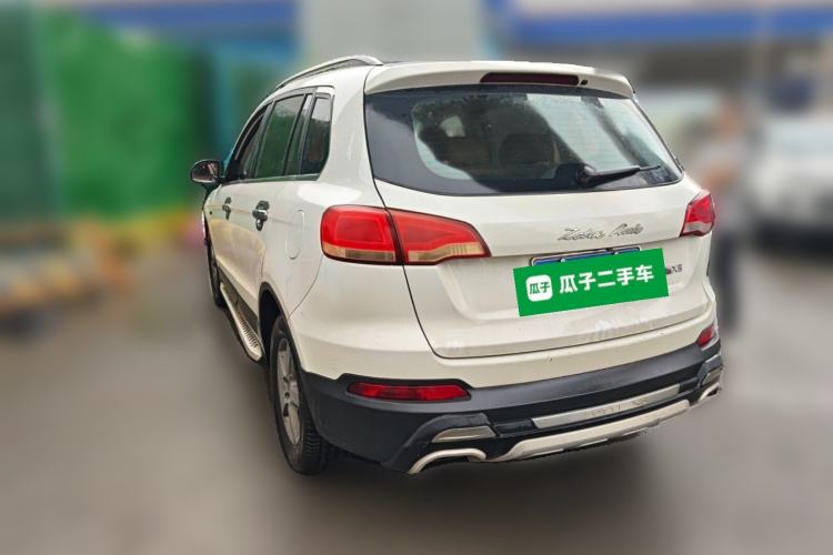 Used Zotye Domy X5 2015 1.5T Manual Elite Model China V Standard Rear Left 45 Deg
