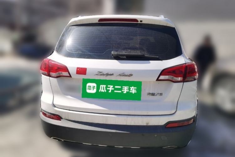 Used Zotye Domy X5 2015 1.5T Manual Luxury Version China IV Standard Rear