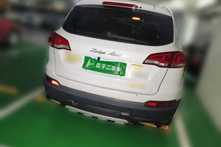Used Zotye Domy X5 2015 1.5T Manual Elite Model China IV Standard Rear