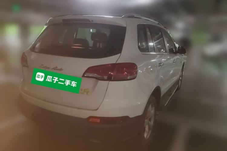 Used Zotye Domy X5 2015 1.5T Manual Luxury Model China V Standard Rear Right 45 Deg