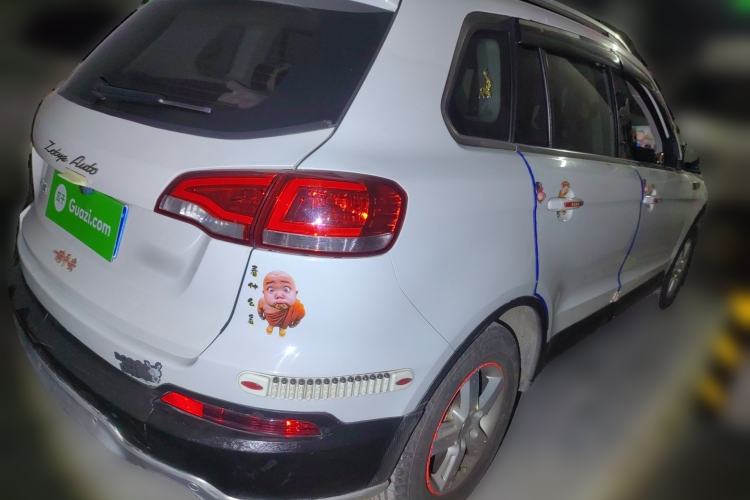 Used Zotye Domy X5 2015 1.5T CVT Landlord Model China IV Standard Rear Right 45 Deg