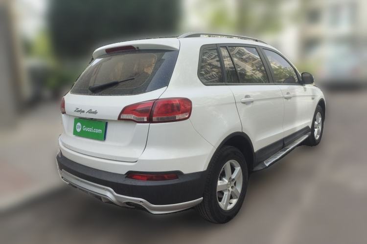 Used Zotye Domy X5 2015 1.5T CVT ZHANG GUI Model China V Standard Rear Right 45 Deg