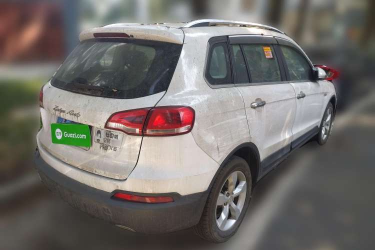Used Zotye Domy X5 2015 1.5T Manual Luxury Version China IV Standard Rear Right 45 Deg