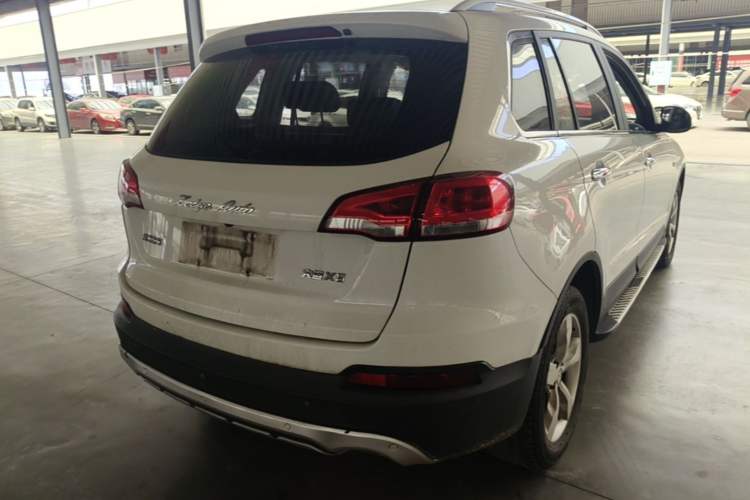 Used Zotye Domy X5 2015 1.5T CVT ZhiXian Trim China V Standard Rear Right 45 Deg