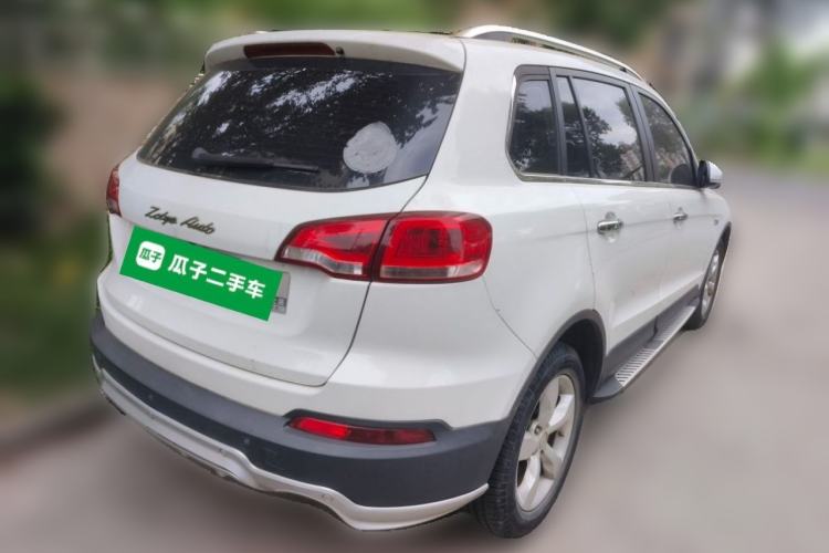 Used Zotye Domy X5 2015 1.5T Manual Luxury Model China V Standard Rear Right 45 Deg