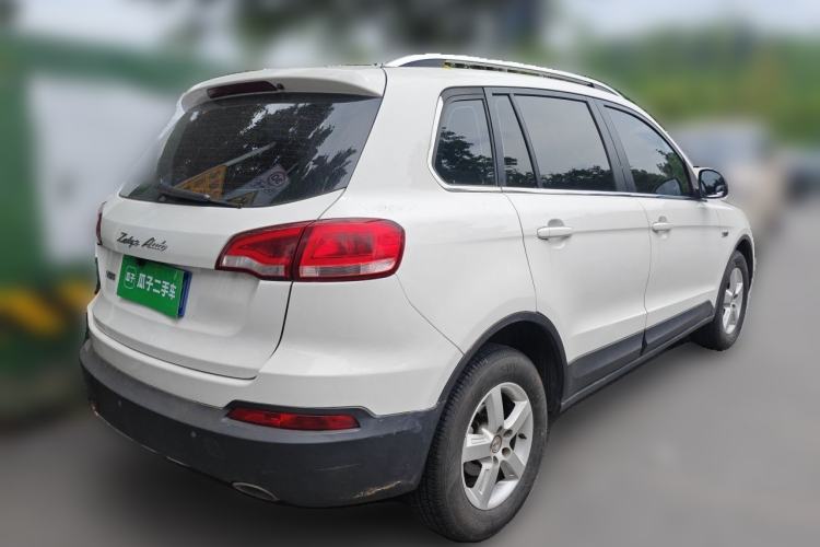 Used Zotye Domy X5 2015 1.5T Manual Luxury Version China IV Standard Rear Right 45 Deg