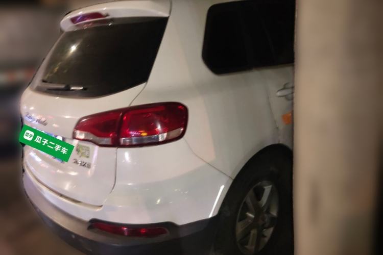 Used Zotye Domy X5 2015 1.5T CVT Landlord Model China IV Standard Rear Right 45 Deg