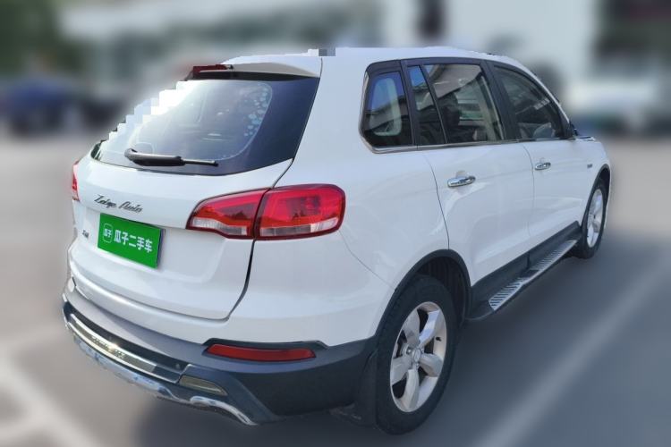 Used Zotye Domy X5 2015 1.5T CVT ZhiXian Model China IV Standard Rear Right 45 Deg