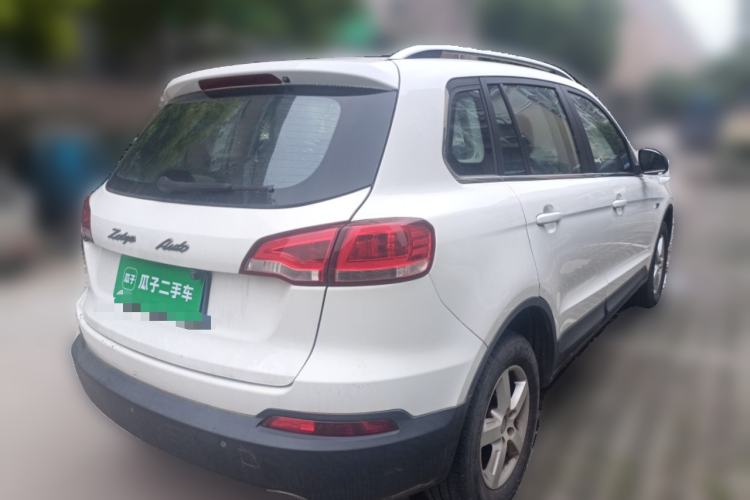 Used Zotye Domy X5 2015 1.5T Manual Luxury Version China IV Standard Rear Right 45 Deg