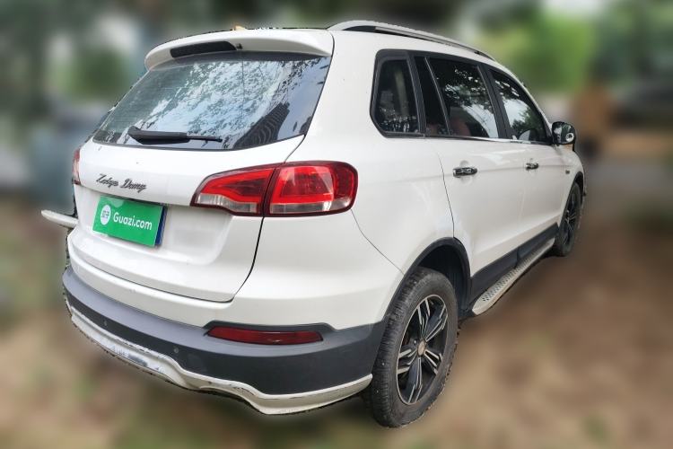 Used Zotye Domy X5 2015 1.5T Manual Luxury Version China IV Standard Rear Right 45 Deg