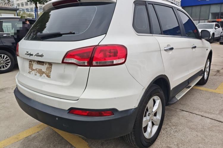 Used Zotye Domy X5 2015 1.5T Manual Luxury Version China IV Standard Rear Right 45 Deg