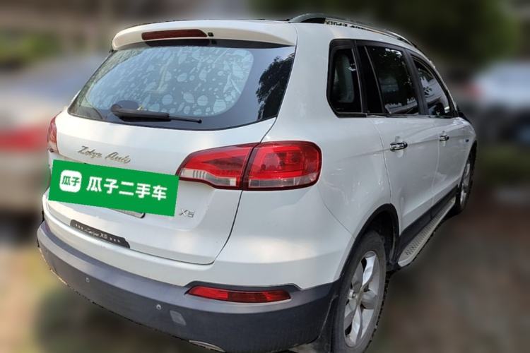 Used Zotye Domy X5 2015 1.5T CVT ZhiXian Model China IV Standard Rear Right 45 Deg