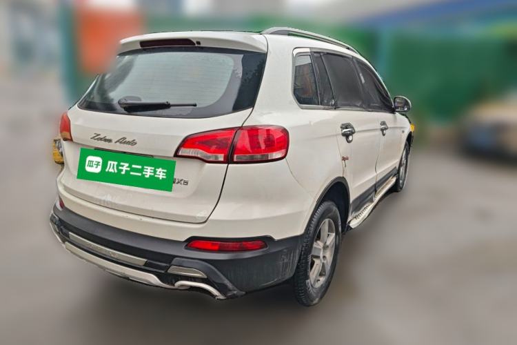 Used Zotye Domy X5 2015 1.5T Manual Elite Model China V Standard Rear Right 45 Deg