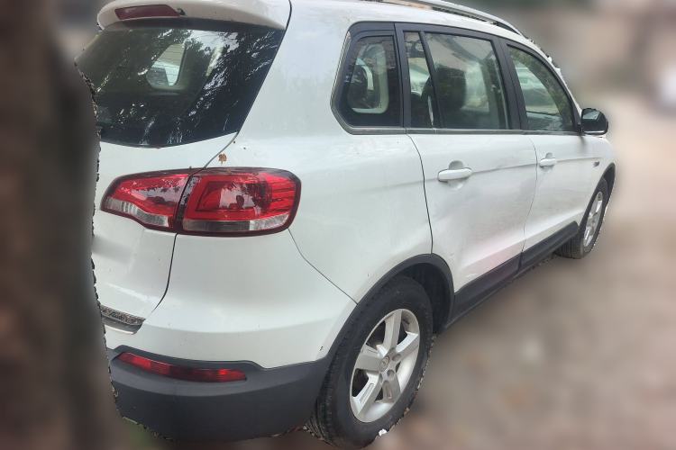 Used Zotye Domy X5 2015 1.5T CVT Landlord Model China IV Standard Rear Right 45 Deg
