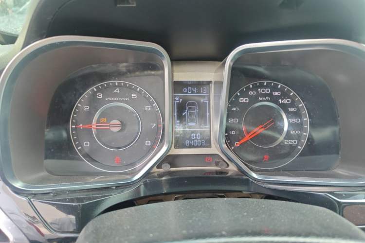 Used Zotye Domy X5 2017 Value Edition 1.6L Manual Fashion Model Instrument Cluster