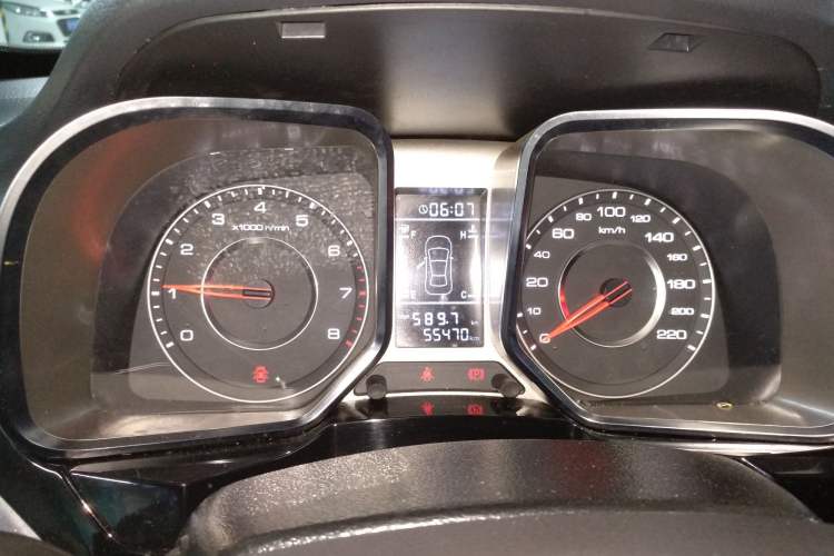 Used Zotye Domy X5 2017 Value Edition 1.6L Manual Fashion Model Instrument Cluster