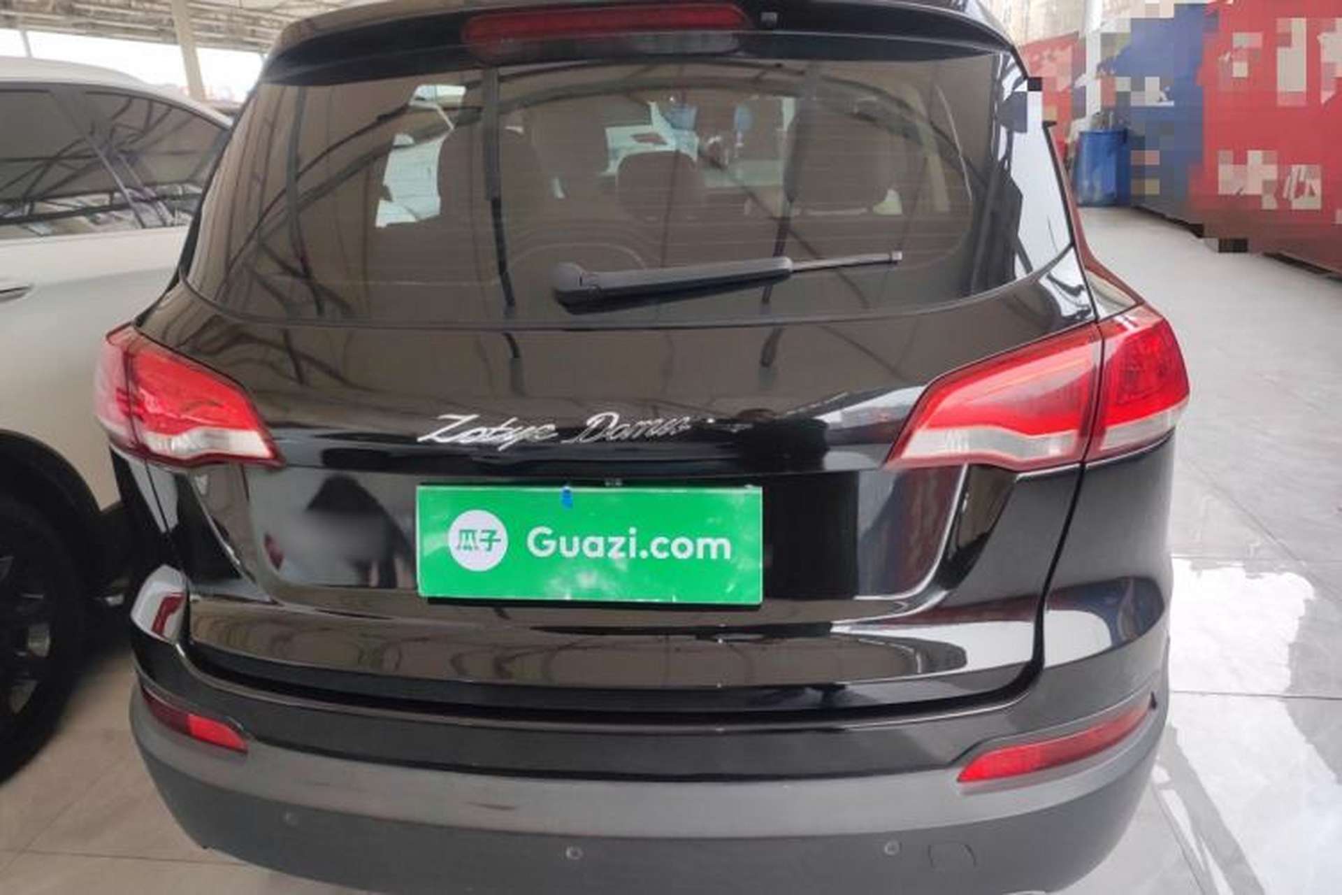 Used Zotye Domy X5 2017 Upgraded Model 1.5T Manual Luxury Version Rear