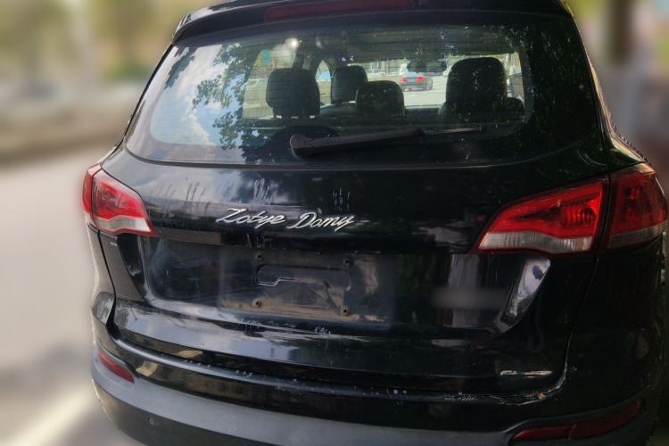 Used Zotye Domy X5 2017 Upgraded Model 1.5T Manual Luxury Edition Rear