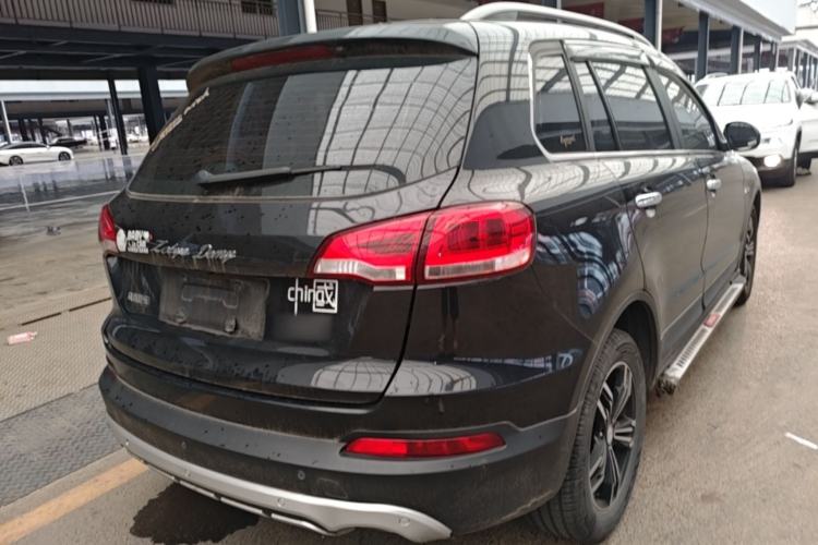 Used Zotye Domy X5 2017 Upgraded Model 1.5T CVT ZhiXian Edition Rear Right 45 Deg