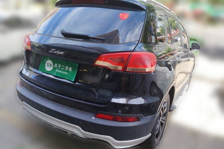 Used Zotye Domy X5 2017 Upgraded Model 1.5T Manual Luxury Version Rear Right 45 Deg