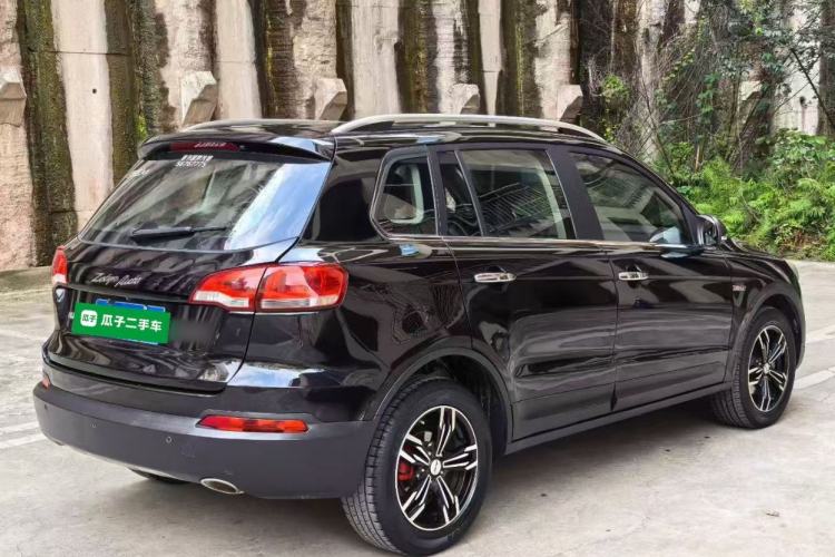 Used Zotye Domy X5 2017 Upgraded Model 1.5T CVT ZhiXian Edition Rear Right 45 Deg