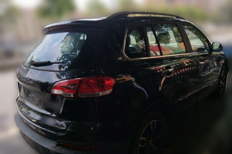 Used Zotye Domy X5 2017 Upgraded Model 1.5T Manual Luxury Edition Rear Right 45 Deg
