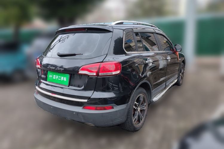 Used Zotye Domy X5 2017 Upgraded Model 1.5T CVT ZhiXian Edition Rear Right 45 Deg