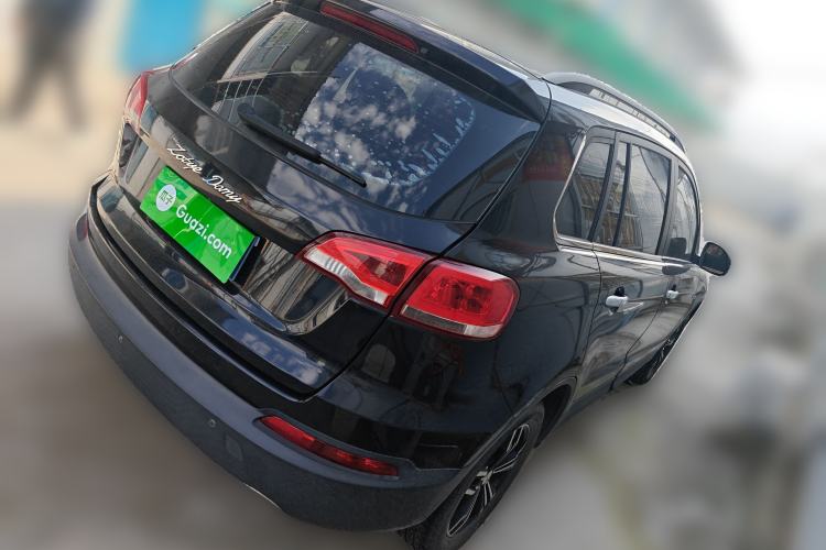 Used Zotye Domy X5 2017 Upgraded Model 1.5T CVT ZhiXian Edition Rear Right 45 Deg