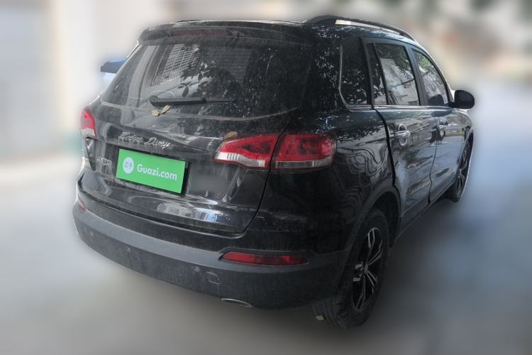Used Zotye Domy X5 2017 Upgraded Model 1.5T CVT ZhiXian Edition Rear Right 45 Deg
