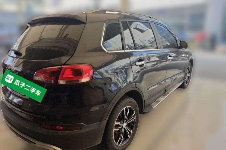 Used Zotye Domy X5 2017 Upgraded Model 1.5T CVT ZhiXian Edition Rear Right 45 Deg
