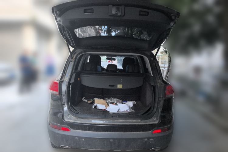 Used Zotye Domy X5 2017 Upgraded Model 1.5T CVT ZhiXian Edition Trunk