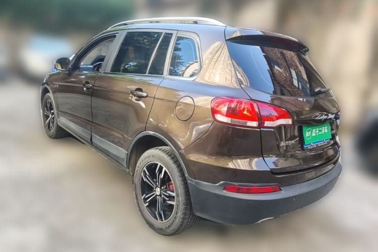 Used Zotye Domy X5 2017 Upgraded Model 1.5T Manual Luxury Version Rear Left 45 Deg