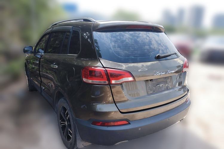 Used Zotye Domy X5 2017 Upgraded Model 1.5T CVT Landlord Edition Rear Left 45 Deg