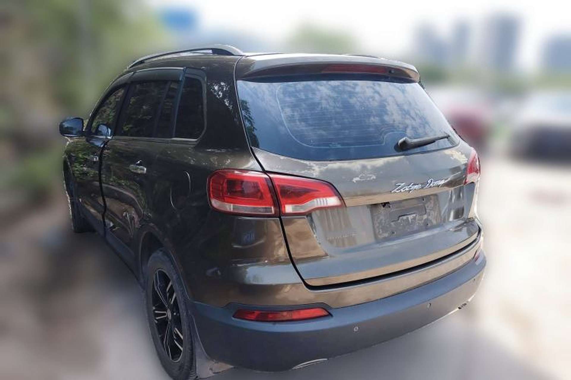 Used Zotye Domy X5 2017 Upgraded Model 1.5T CVT Landlord Edition Rear Left 45 Deg