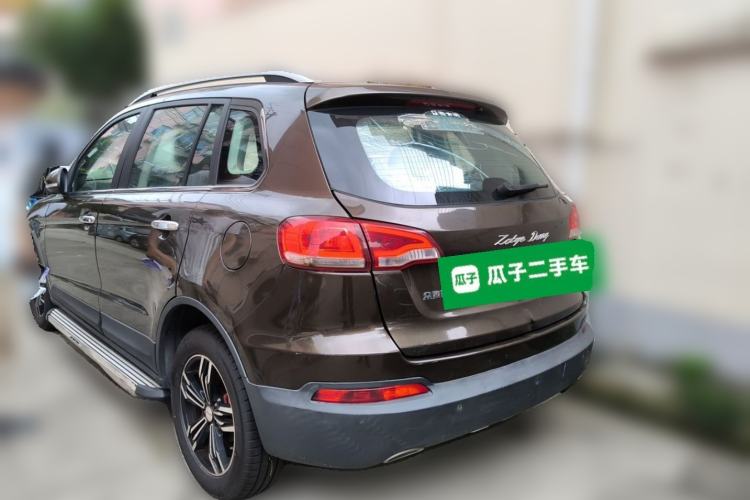 Used Zotye Domy X5 2017 Upgraded Model 1.5T CVT ZhiXian Edition Rear Left 45 Deg