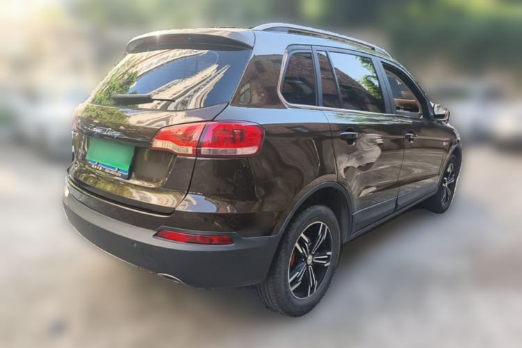 Used Zotye Domy X5 2017 Upgraded Model 1.5T Manual Luxury Version Rear Right 45 Deg