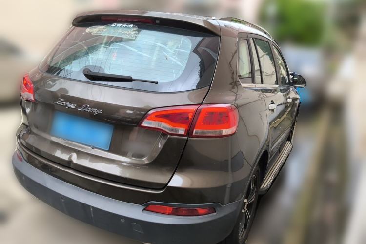 Used Zotye Domy X5 2017 Upgraded Model 1.5T CVT ZhiXian Edition Rear Right 45 Deg