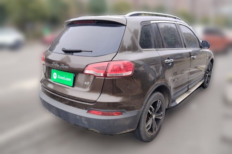 Used Zotye Domy X5 2017 Upgraded Model 1.5T CVT ZhiXian Edition Rear Right 45 Deg