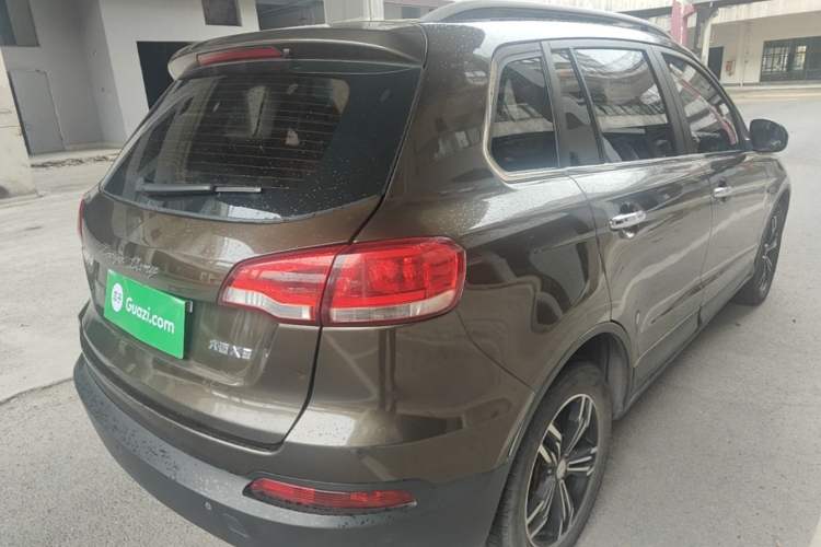 Used Zotye Domy X5 2017 Platinum Edition 1.5T Manual Luxury Model Rear Right 45 Deg