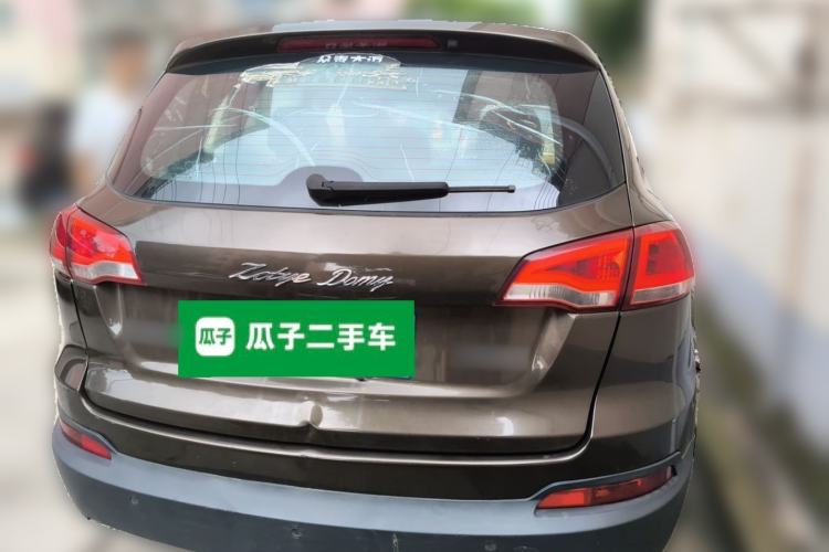 Used Zotye Domy X5 2017 Upgraded Model 1.5T CVT ZhiXian Edition Rear