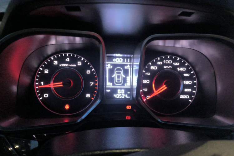 Used Zotye Domy X5 2017 Value Edition 1.6L Manual Comfort Model Instrument Cluster