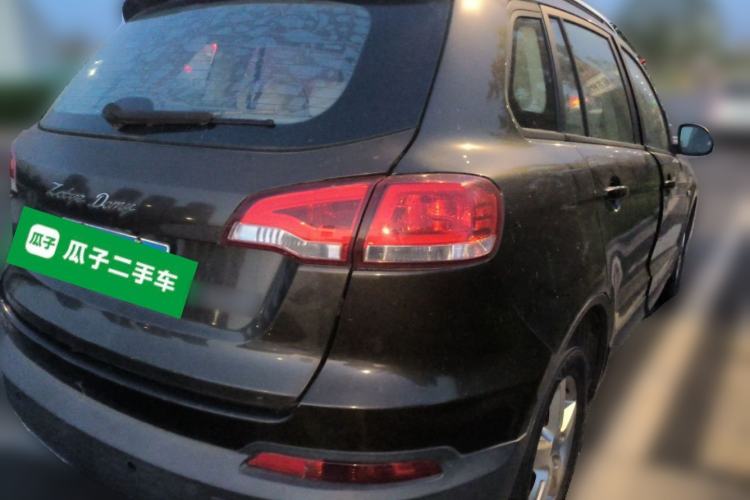 Used Zotye Domy X5 2017 Value Edition 1.6L Manual Comfort Model Rear Right 45 Deg