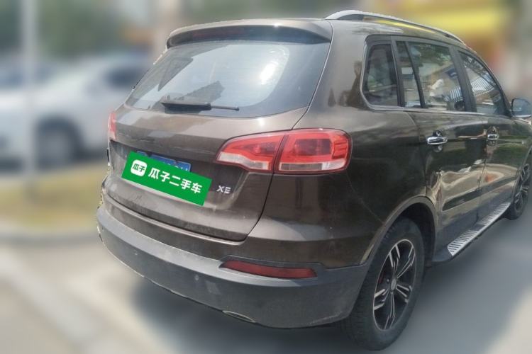 Used Zotye Domy X5 2017 Upgraded Model 1.5T CVT Landlord Edition Rear Right 45 Deg
